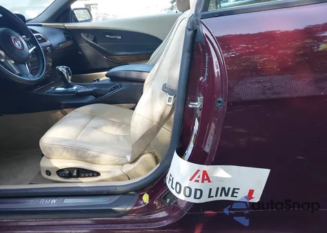 2009 BMW 650I z USA, uszkodzony, nr VIN WBAEB53579CX64215